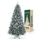 thumbnail image 1 of Árbol de Navidad Escarchado Frondoso Esquimal Pino Navideño con Nieve Artificial (Verde Nevado, 1.6 m), 1 of 6
