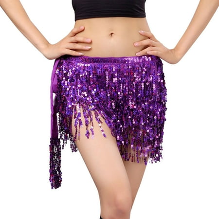 

Cathalem Tulle Table Skirts for Rectangle Tables Sequin Fringe Women s Nightclub Skirt Skirt Stage With plus Size Leather Skirt Skirt Purple One Size
