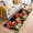Red, variant on 2'x6' Rug Runners for Hallways Kitchen, Luxury Tulip Floral Non Slip Entryway Beside Floor Carpet Runner, Farmhouse Vintage Botanical Flowers Washable Laundry Room Bedroom Throw Rugs Mat