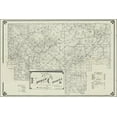thumbnail image 1 of 24"x36" Gallery Poster, official map of Forest County, Pennsylvania 1895, 1 of 1