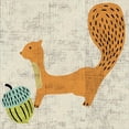 thumbnail image 2 of Great Art Now Ada's Squirrel by Chariklia Zarris, Framed Wall Art, 14W x 14H, 2 of 3