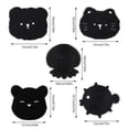 thumbnail image 2 of 2 Pack Bear Shaped Pet Hair Remover, Reusable Washing Machine Hair Catcher, Pet Fur Catcher For Laundry Washing Machine, Easy To Install & Clean, Effective Pet Hair Removal Tool,, 2 of 3