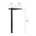 thumbnail image 2 of Kichler Lighting - 12V LED Shallow Shade Path Light-24 Inches Tall and 8.5, 2 of 2