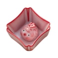 thumbnail image 4 of Taza de té de cerámica, vajilla en miniatura, figura única con mascota de té de pez burbuja para Cuadrado, 4 of 9