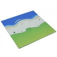 thumbnail image 2 of General Jim's Toys & Bricks Grass Oasis Baseplates, 6-Pack – 10 in. x 10 in. for Diorama Build, 2 of 3