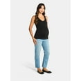 thumbnail image 2 of Time and Tru Women's Maternity Non Shirred Tank Top, Sizes S-XXL, 2 of 5