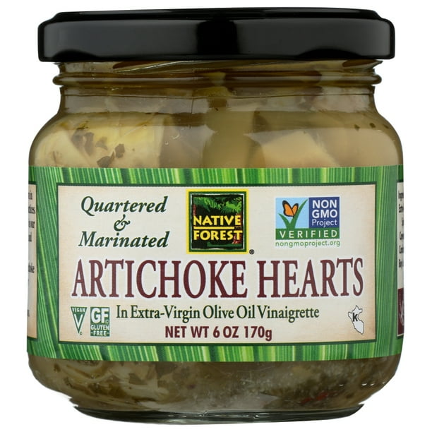 Native Forest Marinated Hearts Artichoke , 6 Oz