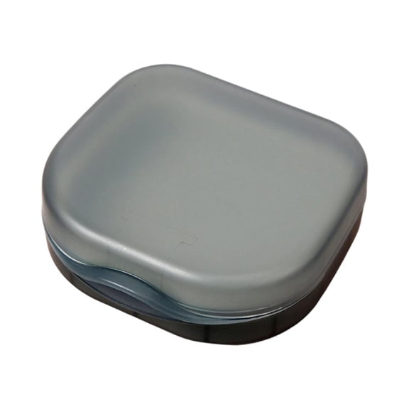 YIEMEEN Container Plastic Safe for Dentures and Aligners
