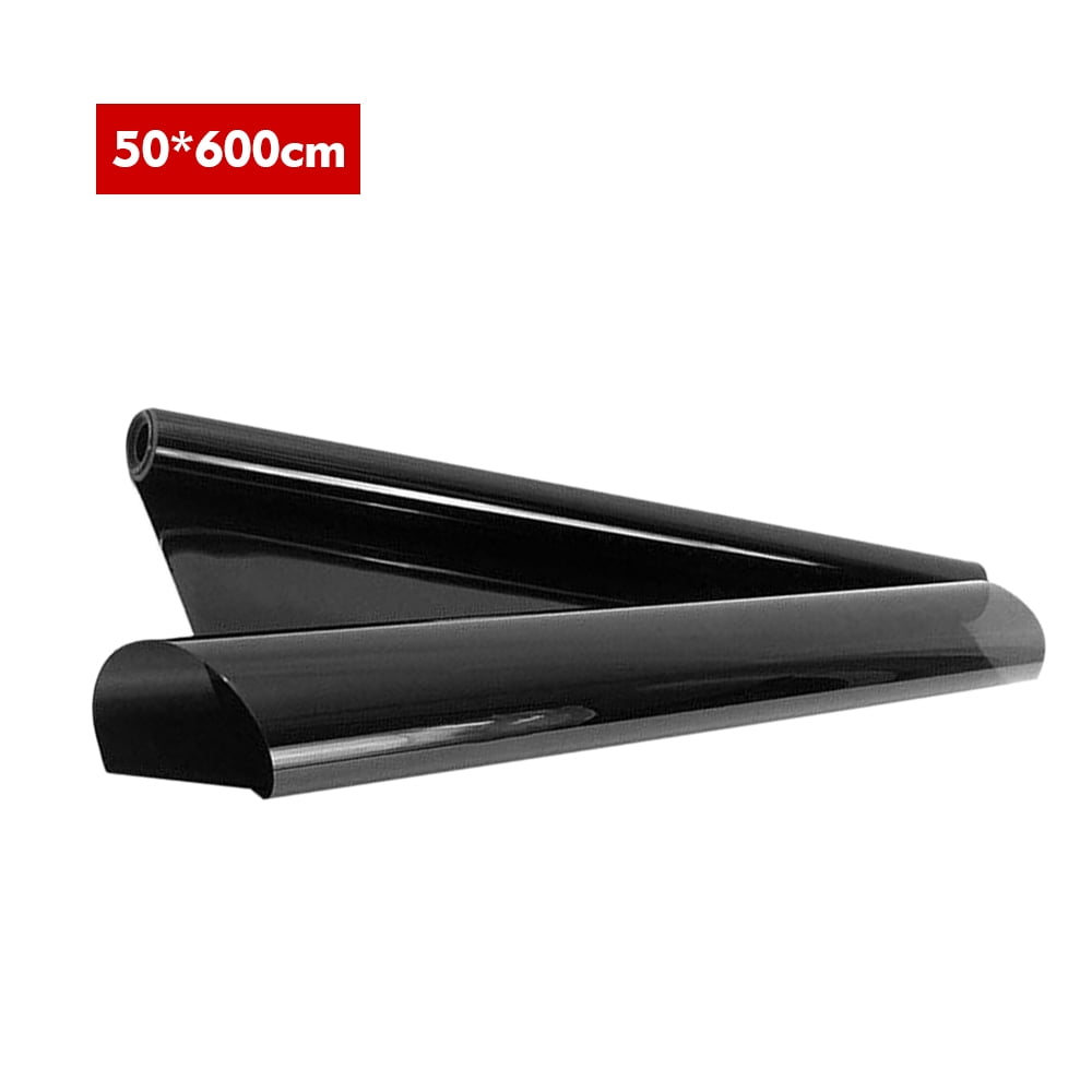Window Tint Film 5%-50% Transmittance Privacy Protection Solar Film Office Black 