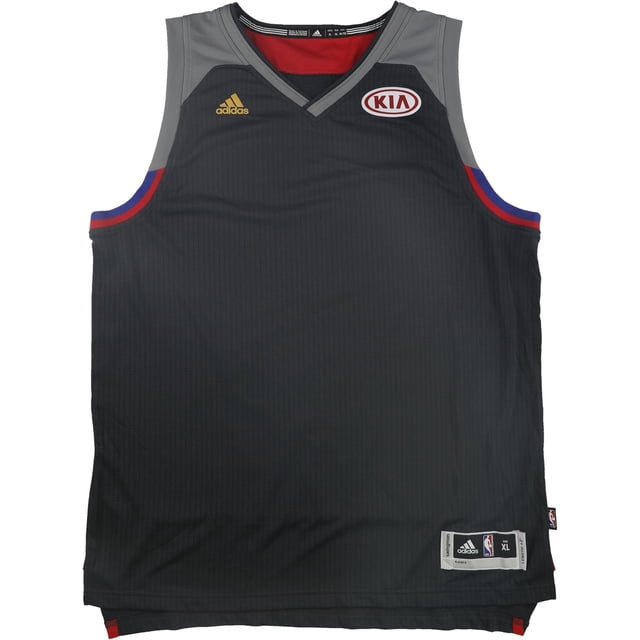 Adidas Allstar West Jersey para hombre, gris, mediano