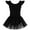 Black bowknot, variant on WIBACKER 3-10Y Girls Ruffle Sleeve Ballet Dance Dress Bowknot Back Tutu Skirted Leotards Ballerina Outfits for Kids