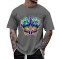 thumbnail image 1 of Tops para hombre, blusas y camisas de manga corta con cuello redondo para hombre, camisetas casuales con estampado de moda para hombre, blusa de manga corta, blusa de poliéster para hombre., 1 of 5