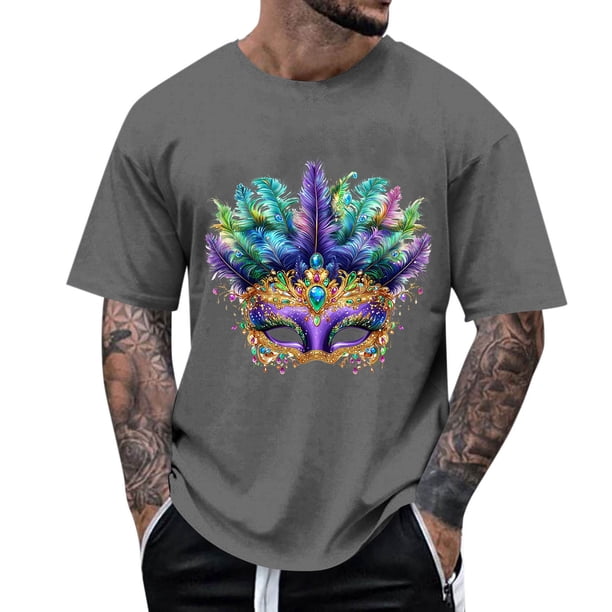 Tops para hombre, blusas y camisas de manga corta con cuello redondo para hombre, camisetas casuales con estampado de moda para hombre, blusa de manga corta, blusa de poliéster para hombre.