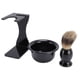 thumbnail image 5 of Juego De Brochas De Afeitar Para Hombre, Kit Portátil Para El Cuidado De La Barba, Brocha De Afeitar, Cuenco De Espuma Y Soporte Para Viajes, 5 of 7