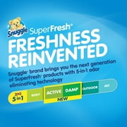 Snuggle Scent Shakes In-Wash Scent Booster Laundry Beads, SuperFresh Original, 3in1 Odor Elimination, 19 Ounces