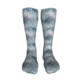 thumbnail image 5 of Rateoe enchanted winter snowflake holly print Women's Men's Novelty 20in Crew Socks Cotton Socks Knee High Socks for Walking,Running,Nurses,Pregnancy-One Size, 5 of 8