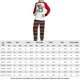 thumbnail image 2 of Disfraz Premium Conjunto familiar estampado de moda de pijamas de Navidad para padres e hijos (Red Kid-12T / 9-10Y) Kuymtek Rojo 9-10 años para Unisex, 2 of 8