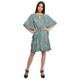thumbnail image 3 of Moomaya Beach Kaftan Dresses For Women Printed Bikini Cover Up Caftan Plus Size, 3 of 6