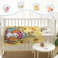 thumbnail image 4 of huguu Easter Baby Throw Blanket 30x40 Small Yellow Easter Gnome Bunny Egg Blanket for Toddler Swaddle Crib Soft Fuzzy Plush Fleece Blankets and Throws Cute Spring Floral Blanket, 4 of 6