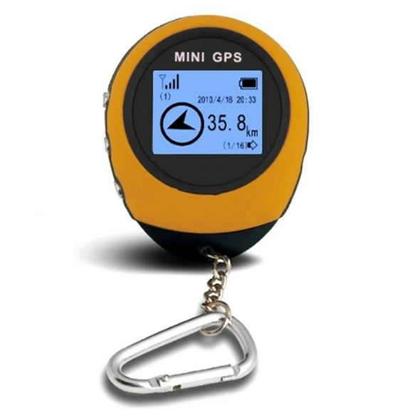 High- Satellite Handheld GPS Coordinates Compass Altitude Locator Navigator Outdoor Sports Hiking Tracking B