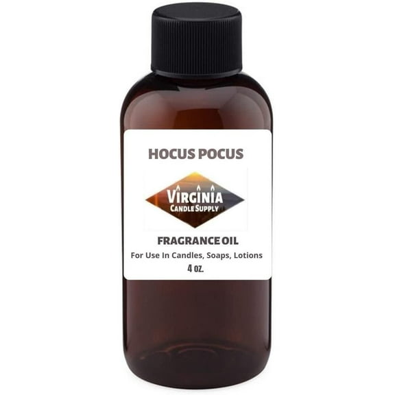 Hocus Pocus Fragrance Oil Our Version of The Brand Name 4 oz Bottle for Candle Making, Soap Making, Tart Making, Room Sprays, Lotions, Car Fresheners, Slime, Bath Bombs, Warmers