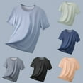 thumbnail image 4 of Mens Mesh See Through Underwear T-Shirt Muscle Top Short Sleeve Clubwear Party, 4 of 8