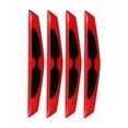 thumbnail image 2 of 4 Pack Reflective Car Door Edge Guards, Anti Scratch Protector Strips for Vehicles, Universal Side Mirror Bumper Door Handle Paint Protection (4 Pieces), 2 of 5