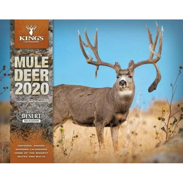 2020 King's Camo Mule Deer Calendar