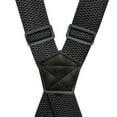 thumbnail image 5 of Black AIRPORT FRIENDLY SUSPENDERS For Men With Not Buzz Clip 1.5 Inch Wide, 5 of 6