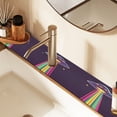 thumbnail image 2 of Yayeee Faucet Mat for Kitchen Sink 14.7" Diatomite Long Splash Guard Pad, Colorful UFO, 2 of 7