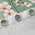 thumbnail image 4 of Manfei Floral Sakura Black Out Curtains for Female Men,Japanese Style Curtains Pack of 2 (42x63 Each),Cherry Blossoms Bedroom Curtains,Ultra Soft Home Decor, 4 of 6