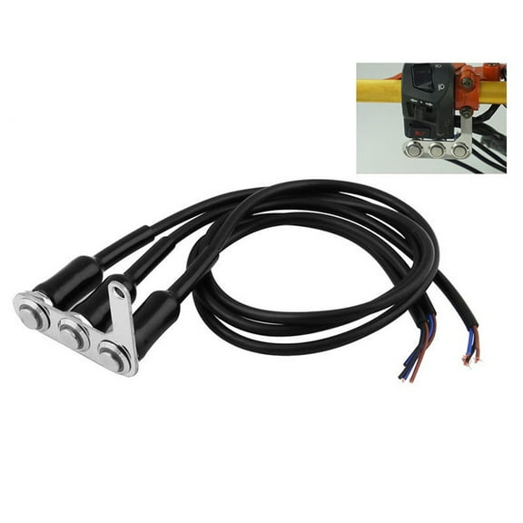 FUTUREORYY 1Set Metal Handlebar Switch for ATV with Turn Signal and ON OFF Control 11.8x5.5x2.7in