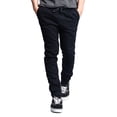 thumbnail image 4 of Victorious Men's Slant-Pocket Skinny Jogger Twill Pants JG876 - Navy - 4X-Large, 4 of 5