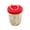 Red, variant on DefiDgd Portable Picnic Party Fruit Salad Storage Cup with Lids and Heart Shaped Handle,Leakproof Reusable Snack Containers for Travel Party Office(Beige)