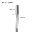 thumbnail image 2 of Unique Bargains 2Pcs Metric Taps M12 x 1.25mm Pitch Thread Plug Tap HSS for Threading Drill, 2 of 4