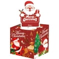 thumbnail image 1 of Colorful Santa Claus Money Box With Pull-Out Surprise, Christmas Themed Gift Container For Cash Or Small Items, Paperboard Construction With Adhesive Pads, Fun For Parties Or Stocking Stuf, 1 of 6