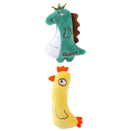 2x cat Catnip Toy Gift Kitten Interactive Plush Toy Chew Toy