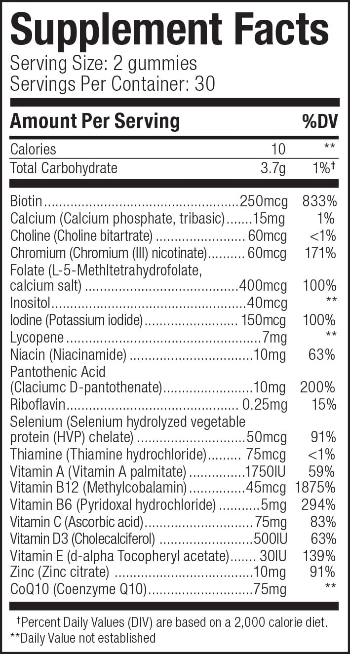 SUKU Vitamins, Complete Mens Multi Gummies, Mixed Fruit Flavour, 60 Count