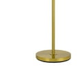 thumbnail image 4 of 68 Inch Adjustable Arc Arm Design Metal Floor Lamp, Brass- Saltoro Sherpi, 4 of 5