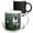 Multicolor, variant on 3drose, White Swan Family, 11oz Two-tone Yellow Mug