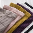 thumbnail image 1 of 6 Pack Cable Knit Leggings Unisex Infant Toddler Litter Kid Footless Pant 0-5T, 1 of 10