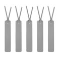 thumbnail image 1 of Uxcell 6 Pcs Marcador de Cuero, Marcadores de Libros Clásicos Cosidos para Lectores Amantes de los Libros, Accesorios para Hombres Mujeres Profesores, Caqui, 1 of 6