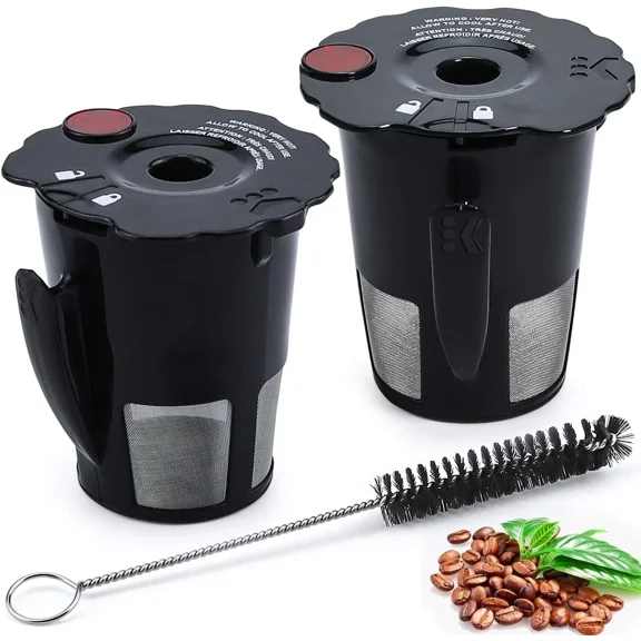 Sikawai My K Cup Reusable Coffee Pods Filter Fit For Keurig 2.0 K200 K250 K300 K
