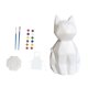 thumbnail image 2 of Kit de pintura de animales para pintar figuras de animales, juego de pintura DIY, actividad creativa Gato, 2 of 9