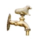thumbnail image 1 of Grifo decorativo para jardín de exterior, grifo de pared para exterior, grifo resistente para lavandería, diseño retro, grifo de agua de latón para Perro, 1 of 8