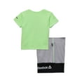 thumbnail image 4 of Reebok Baby Boy Short Sleeve T-Shirt and Shorts, 2-Piece Outfit Set, Sizes 0/3 -24 Months, 4 of 6