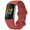 red, variant on DEBGFS Compatible with Fitbit Charge 5 Bands Women Men, Soft Silicone Adjustable Waterproof Sport Replacement Wristbands Strap for Fitbit Charge 5 / Charge 6 Fitness Tracker,black