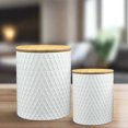 thumbnail image 3 of Corina Ceramic Round Canister Set (Set of 2), 3 of 5