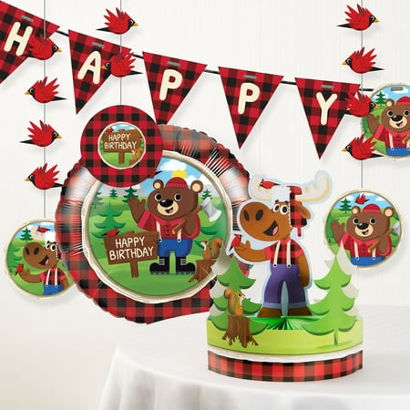 Lum-Bear Jack Birthday Party Decorations Kit