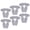 6pair(gray), variant on 6 Pairs Anti Slip Heel Liners for Women Shoes, Anti-Slip Heel Liners Soft Cushion Heel Protector Pads for Women Men Shoes, Stop Heel Slip and Blister, Comfortable Heel Protectors